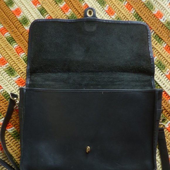 Vintage Black Coach Briefcase - Picture 6 of 13